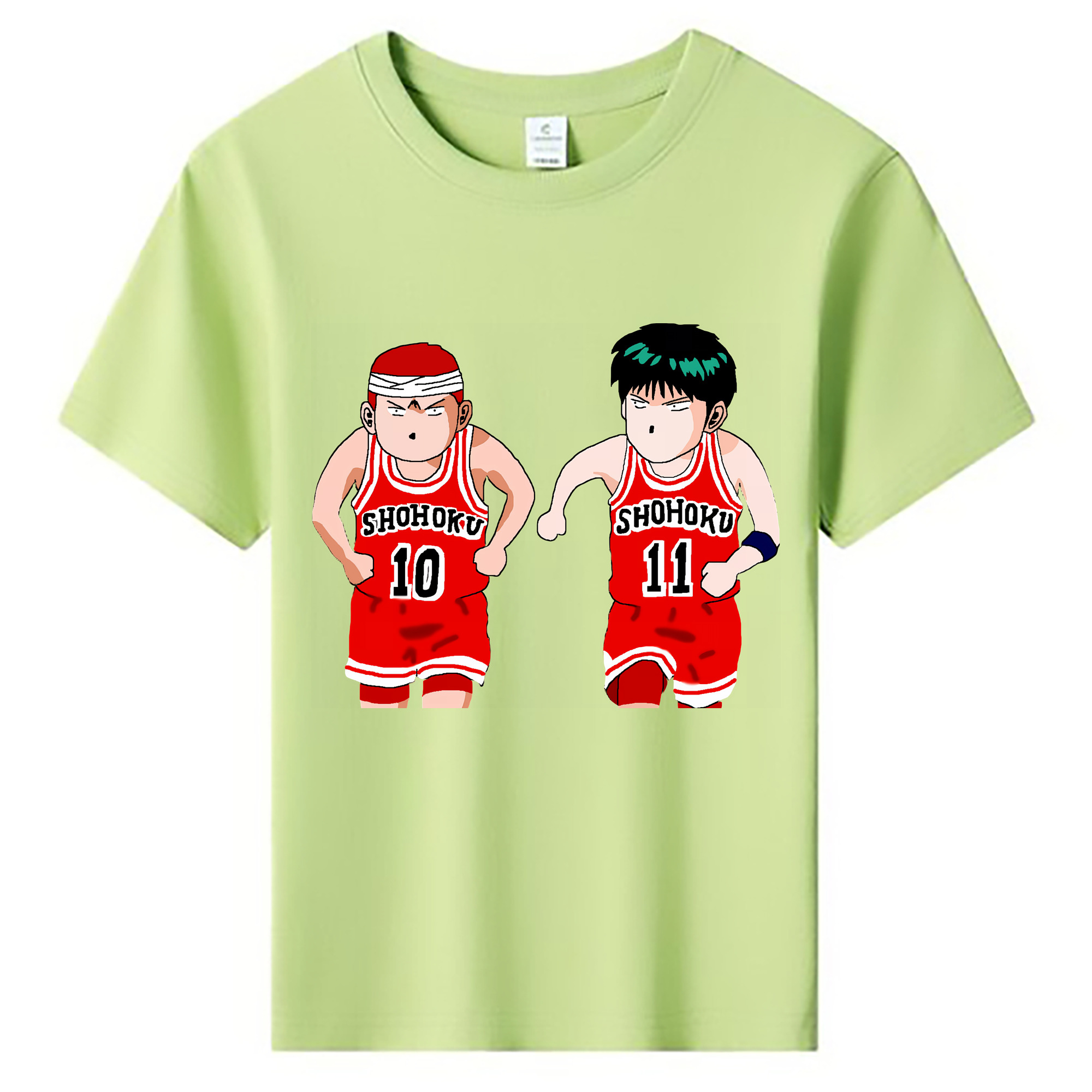 （画像用） SLAM DUNK／スラムダンク 綿100％キッズTシャツ（フロントプリント）